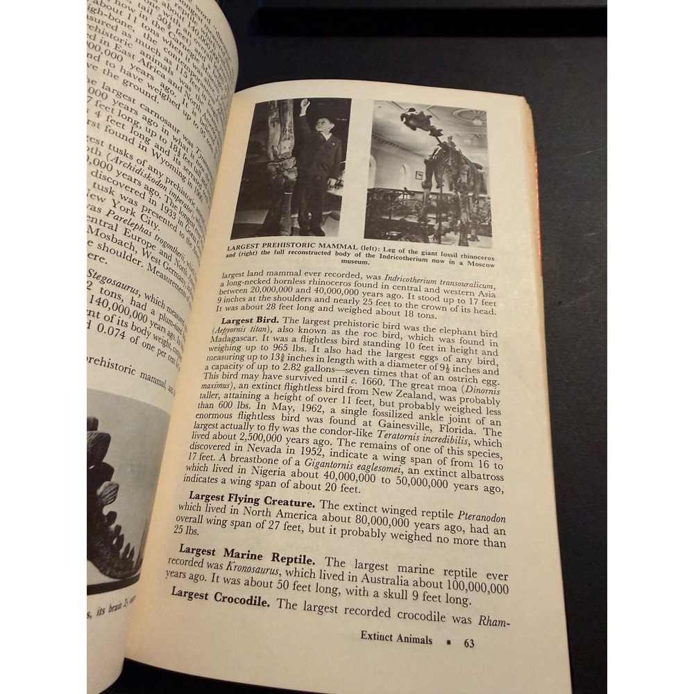 Guinness Book of World Records Norris Ross McWhirter Sterling Hardcover Vintage - Picture 5 of 7